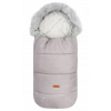SENSILLO Vrecko/Fusak do kočíka, saní, vaničky s prémiovou kožušinkou 100x45 Béžová