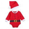 Detské body - Vianočné telo Mikołaj čiapka, Svätá 62 68 74 (Vianočná body Santa Claus čiapka SAINT 62 68 74)