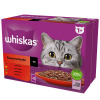 WHISKAS klasický výber hovädzina kura jahňa morka v šťave 12 x 85 g