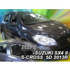 Plexi, ofuky Suzuki SX4 II S-Cross 5D 8/2013 =>, přední 2ks