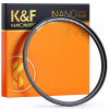 K&F 82MM Magnetic Round Mirror Series Adapter Ring, Matte Black, Frame Thickness 2.16mm K&F Concept