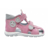 Protetika - Detské rehabilitačné sandálky T102 Ruzovo sivé Veľkosť: 24