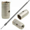 DIEROVAČ NA BETÓN 40 mm + ADAPTÉR SDS plus 600 mm FREZ ČIPKA S ADAPTÉROM