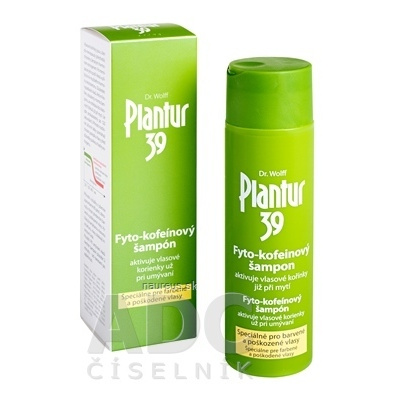 Dr. Wolff Plantur 39 Fyto-kofeinový šampón pre farbené vlasy 1x250 ml 250 ml