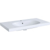 GEBERIT Acanto závesné umývadlo s otvorom, s prepadom, 900 x 480 mm, biela, 500.623.01.2