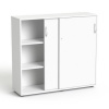 Skriňa, s posuvnými dverami, s policami, MAYAH Freedom SV 13, biela
