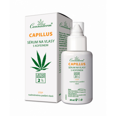 Cannaderm Capillus vlasové sérum seborea 40 ml