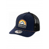 Kšiltovka Hawkye Trucker Navy Blue Rainbow Meatfly