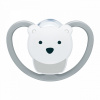 Dojčenský cumlík NUK Perfect Match Air POLAR BEAR 18+m 1ks box sivá