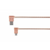 Kruger & Matz KM0361 USB/USB-C, 1m, růžový