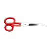Nerezové krajčírske nožnice SEMI-TEILORS ČERVENÉ 18 cm