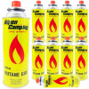 10 X PLYN ALPEN CAMPING 400ml 227g plynové kartuše plynové kartuše - náplne