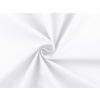 Bavlnená látka / plátno jednofarebná šírka 220 cm Variant: (1) bílá, Metráž: 1 m