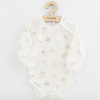 Dojčenské bavlnené body s dlhým rukávom ZOE, od značky NEW BABY 62 (2-4m)