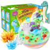 Kreatívna Sada Dinosaurus Terárium Led RGB Kinetický Piesok