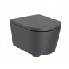 WC MISA - ROCA INSPIRA ZAVESENÁ MISKA Z WC, 48x37 cm ONYX (WC MISA - ROCA INSPIRA ZAVESENÁ MISKA Z WC, 48x37 cm ONYX)