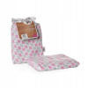 Kikko Zavinovačka Scandinavian Mix Baby Pink Cross