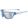 Okuliare Uvex SPORTSTYLE 806 V blue white mat s1-3