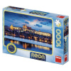 Dino PRAŽSKÝ HRAD 1000 neon Puzzle 96x32