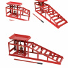 RED Nájazdová rampa s hydraulickým zdvihákom 2T set 2ks - červené