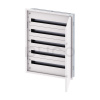 Eaton Zapustená rozvodnica BF-U-3S-5/165-D125, 5x33 modulov, IP30, tr.ochr.I, biela