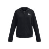 Dievčenská mikina Under Armour UA Rival Terry FZ Hoodie čierna|YLG