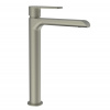 Teorema XS - Umývadlová batéria stojanková s Push-Open zátkou, pre voľne stojace umývadlá, výška 260 mm, nikel matný 8X341