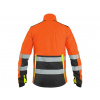 Bunda CXS BENSON, výstražná, softshell, pánska, oranžovo - čierna, veľ. XL