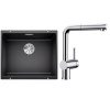 Set Blanco Subline 500-U + Blanco Linus-S Chróm antracit
