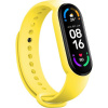 TopQ Remienok pre Xiaomi Mi Band 5-6-7 yellow