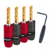 Audioquest SureGrip 300 BFA banana gold (set 4 ks) - banánky zlacené