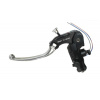ACCOSSATO Clutch master cylinder ready to brake ACCOSSATO 16x18 with silver folding lever (nut + lever)