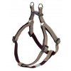 Nobby SOFT GRIP postroj nylon M-L 50-72cm / 20mm béžová