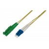 DIGITUS Patchcord svetlovodný duplex, OS2, 10 m, kompatibilný s E-2000™ (APC) na LC (UPC), SM 09/125 µm, R+M (AL-9E2000LC-10I)