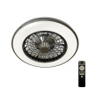 NEDES LCL6341 Stropné svietidlo OPAL LED + ventilátor 48W, 3000K-6500K, 3600lm, IP20, DO, biela/čierna