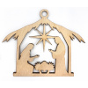 Libelula Drevená vianočná ozdoba Svätá noc 9