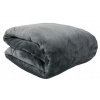 Prikrývka na posteľ - Čierny kontrast polyester 150 x 200 cm odtieňov hnedej, odtiene šedej, odtiene zelenej, odtiene žltej (Mäkká prikrývka postele fascino 150x200 farby)