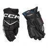 CCM Rukavice CCM Jetspeed FT8 Pro JR, čierna-biela, Junior, 12