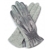 Rukavice - Dámske vlnené rukavice s unisexom zvlnený (Elegantné, vlnené rukavice Rk14318-1)
