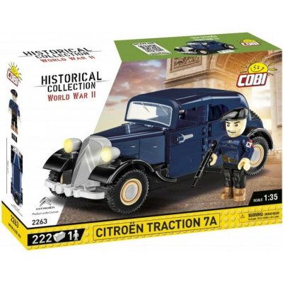 Cobi 1934 Citroën Traction 7A, 1:35, 222 k, 1 f