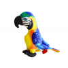 mamido Plyšový papagáj 20 cm žltý