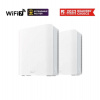 ASUS ZenWifi BT8 2-pack, WiFi7 Extendable Router, AiMesh, 1x WAN, 3x LAN, 1x 3.0 (90IG0930-MO3B20)