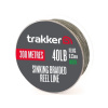 TRAKKER PRODUCTS - Pletená šnúra Sinking Braid Reel Line 18,1 kg 0,33 mm 300 m