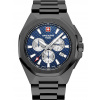 Hodinky Swiss Alpine Military 7005.9175 Typhoon Chronograph Mens Watch 42mm 10ATM