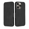 Techsuit Safe Wallet Plus otvárací obal na - iPhone 15 pro Max - čierna
