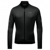 Cyklistický dres s dlhým rukávom GOREWEAR C3 Thermo Jersey Čierna Veľkosť oblečenia: L Cyklistický dres s dlhým rukávom