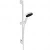 Hansgrohe Sprchový set Pulsify Select S so sprchovou tyčou 65 cm, Relaxation, biela podložka 24160700