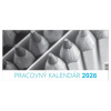 Stolový kalendár riadkový VEĽKÝ 29,7 × 14,2 cm 2026