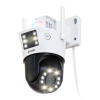 IP vonkajšia kamera ZOSI C298 WiFi Pan Tilt 6MP Dual IP66