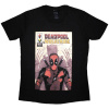 Tričko Deadpool - Deadpool & Wolverine Comic Cover Čierna XXL